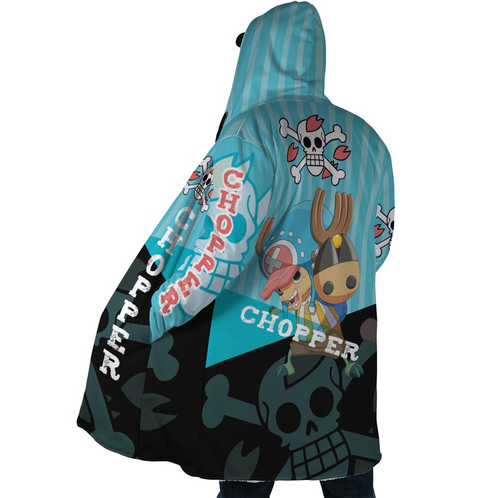 Tony Chopper One Piece Hooded Cloak Coat - XL