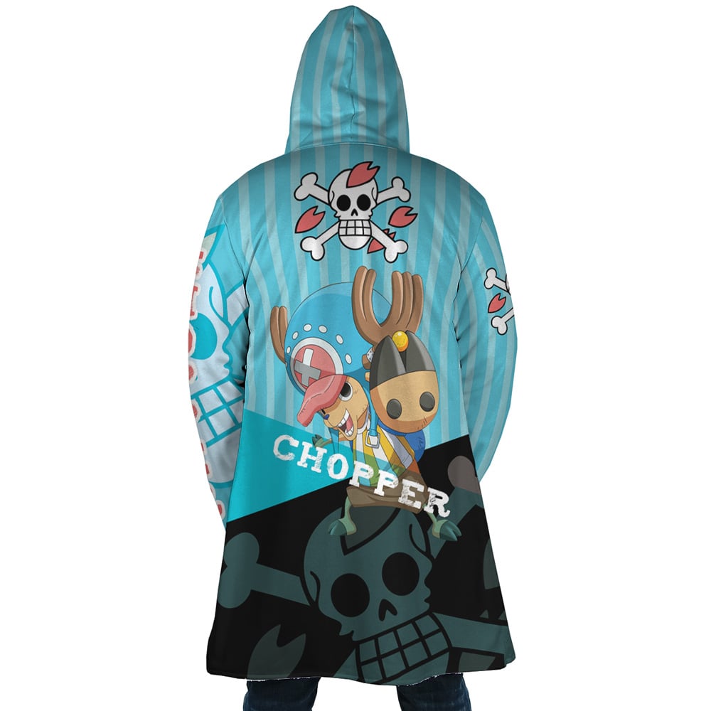 Tony Chopper One Piece Hooded Cloak Coat - 2XL