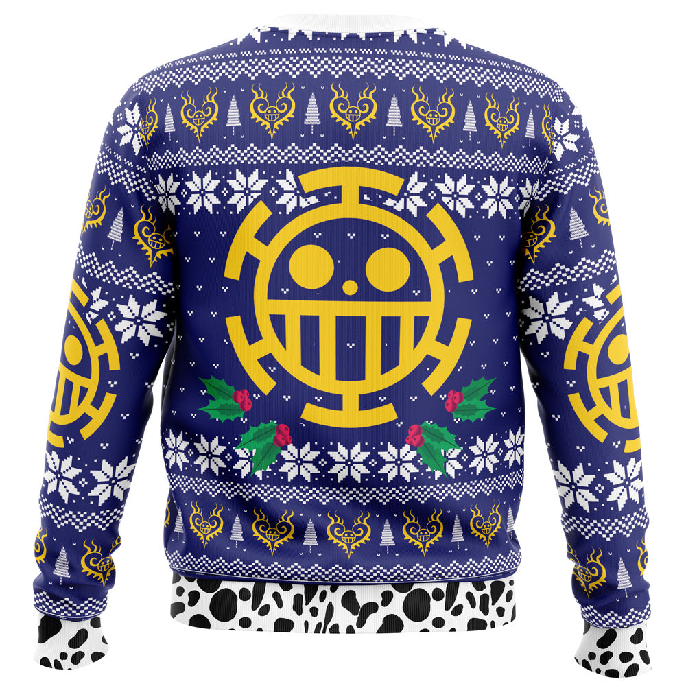 Trafalgar Law Christmas One Piece Ugly Christmas Sweater - 5XL