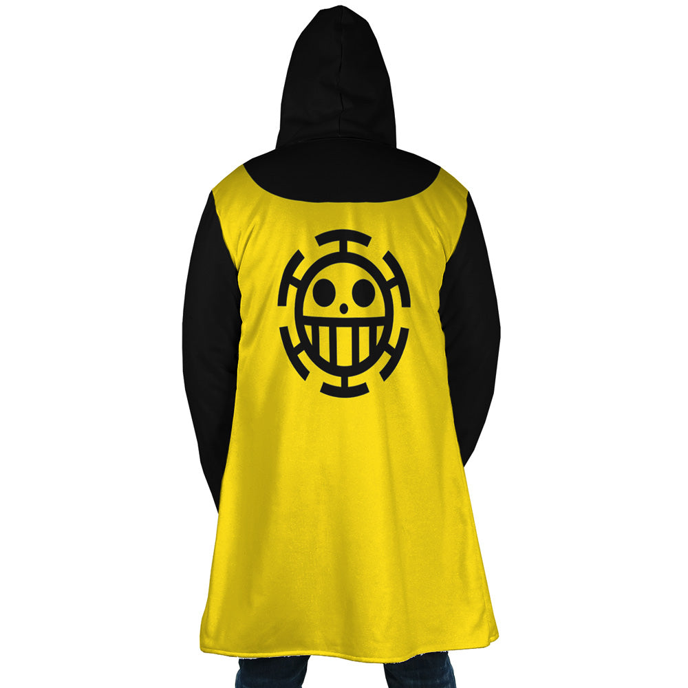 Trafalgar Law One Piece Hooded Cloak Coat - M