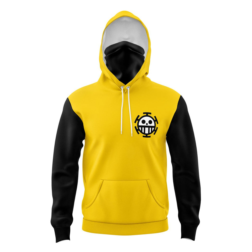 Trafalgar Law One Piece Masked Hoodie - M