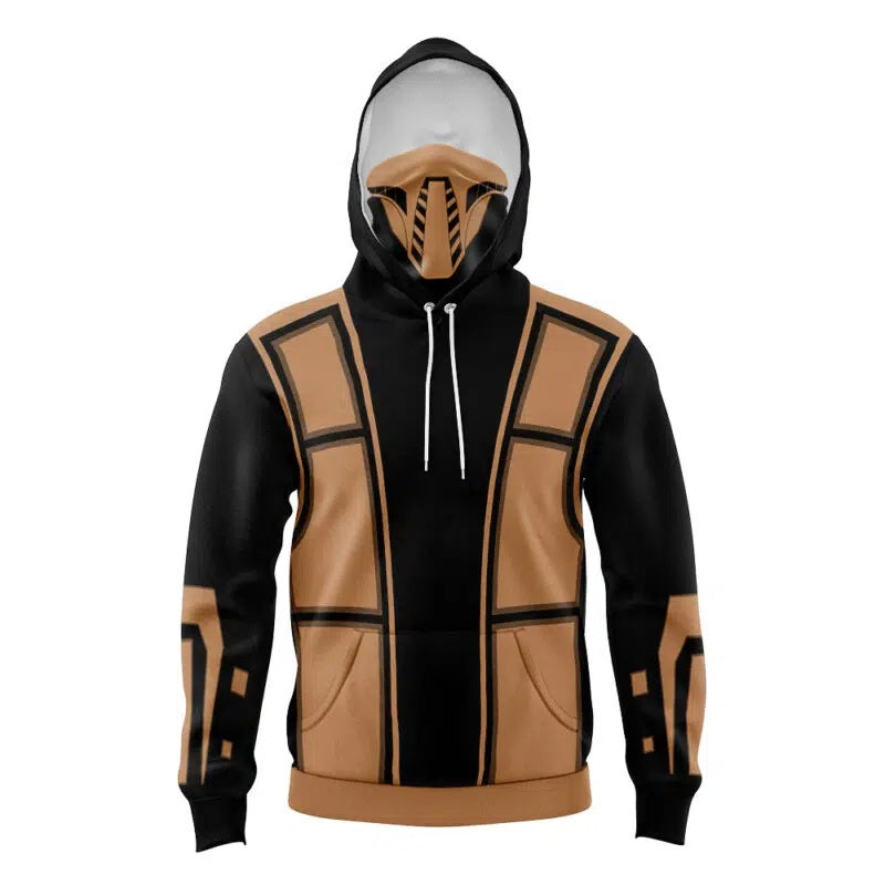 Tremor Mortal Kombat Masked Hoodie - L