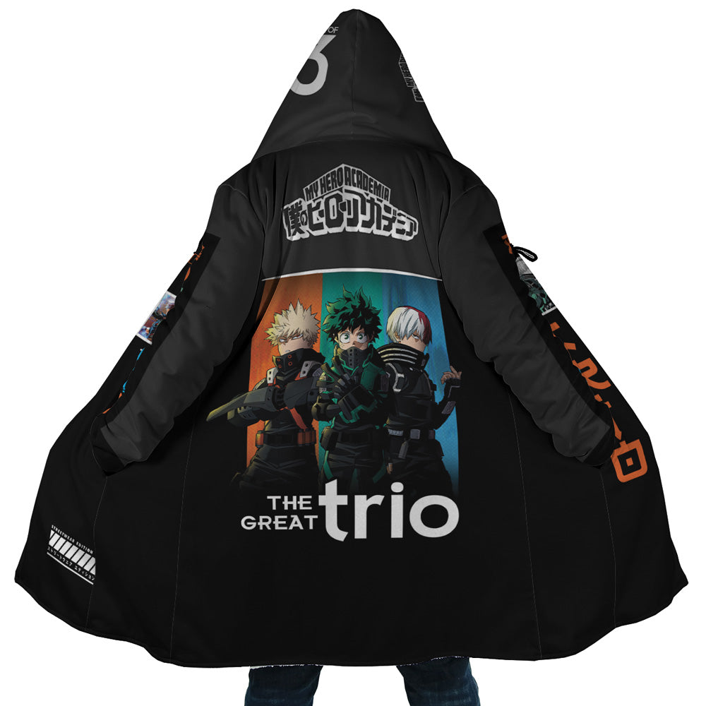 Trio My Hero Academia Hooded Cloak Coat - Most Helpful
