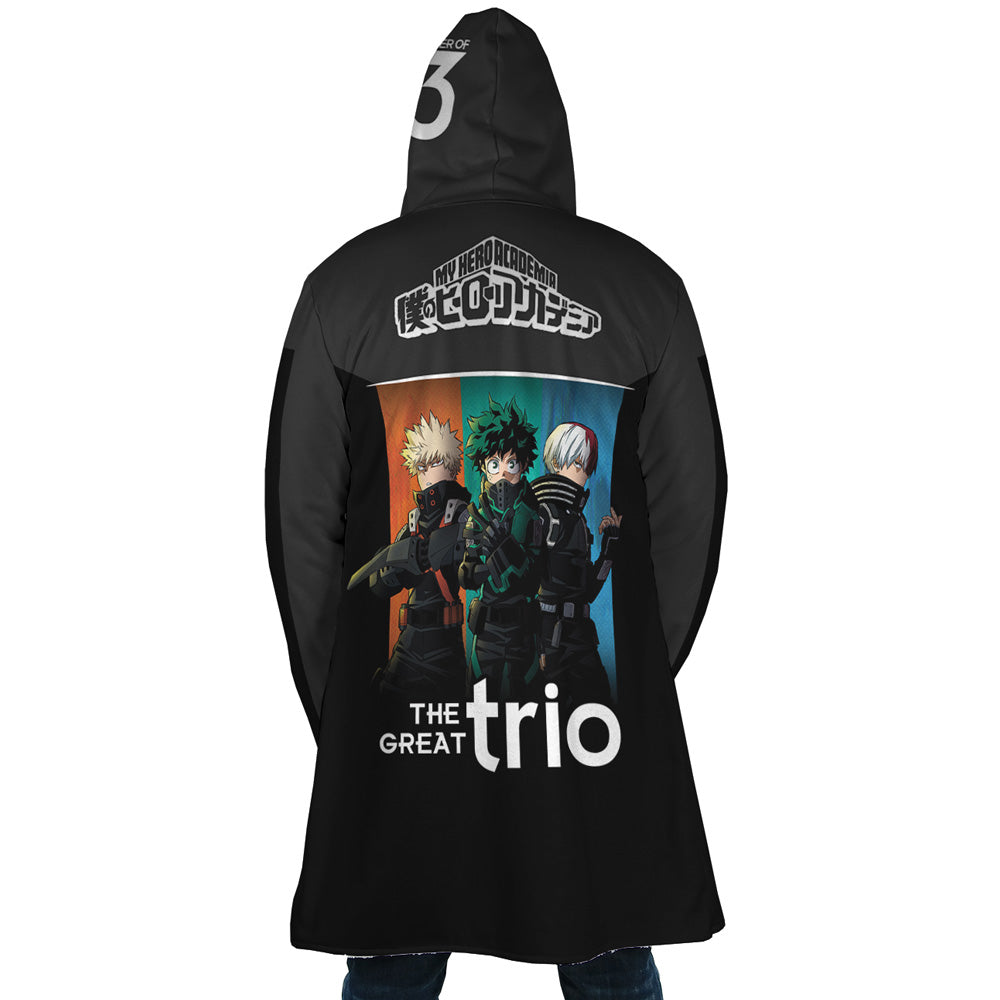 Trio My Hero Academia Hooded Cloak Coat - XL