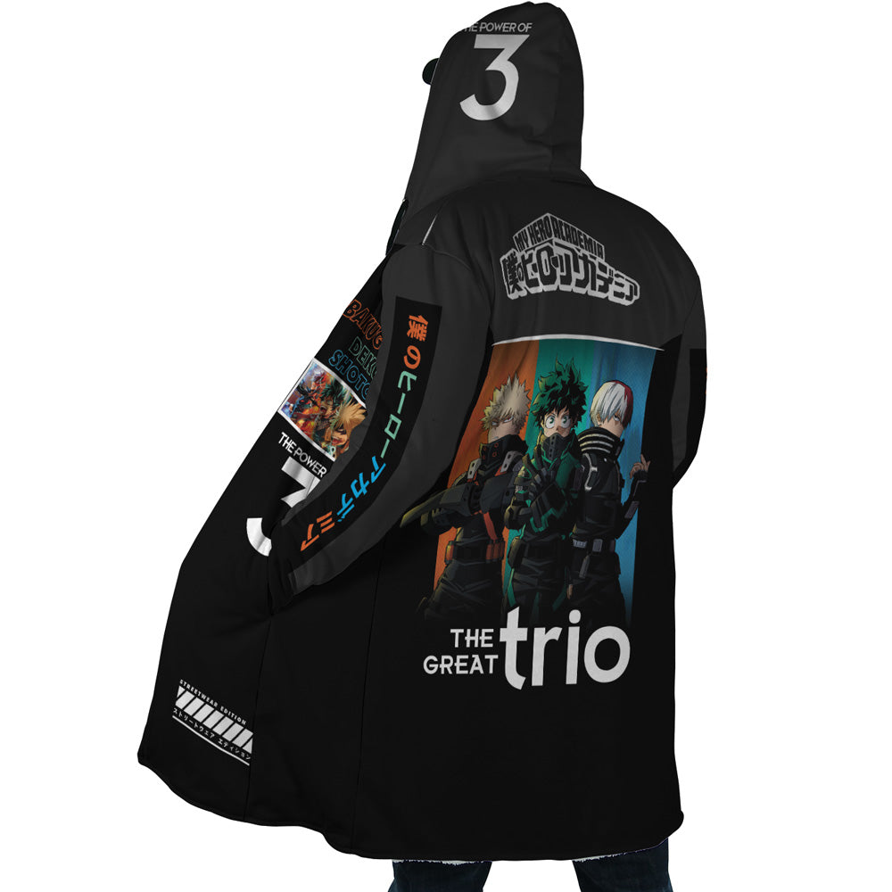 Trio My Hero Academia Hooded Cloak Coat - L
