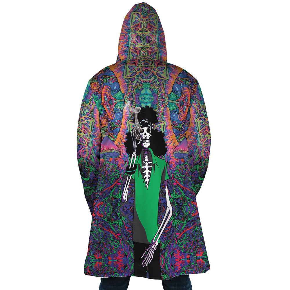 Trippy Hippie Trip Brook One Piece Hooded Cloak Coat - XL