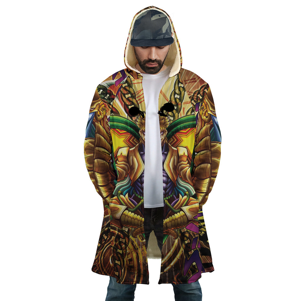 Trippy Medidating Dio It Was Me JoJo’s Bizarre Adventure Hooded Cloak Coat - XL