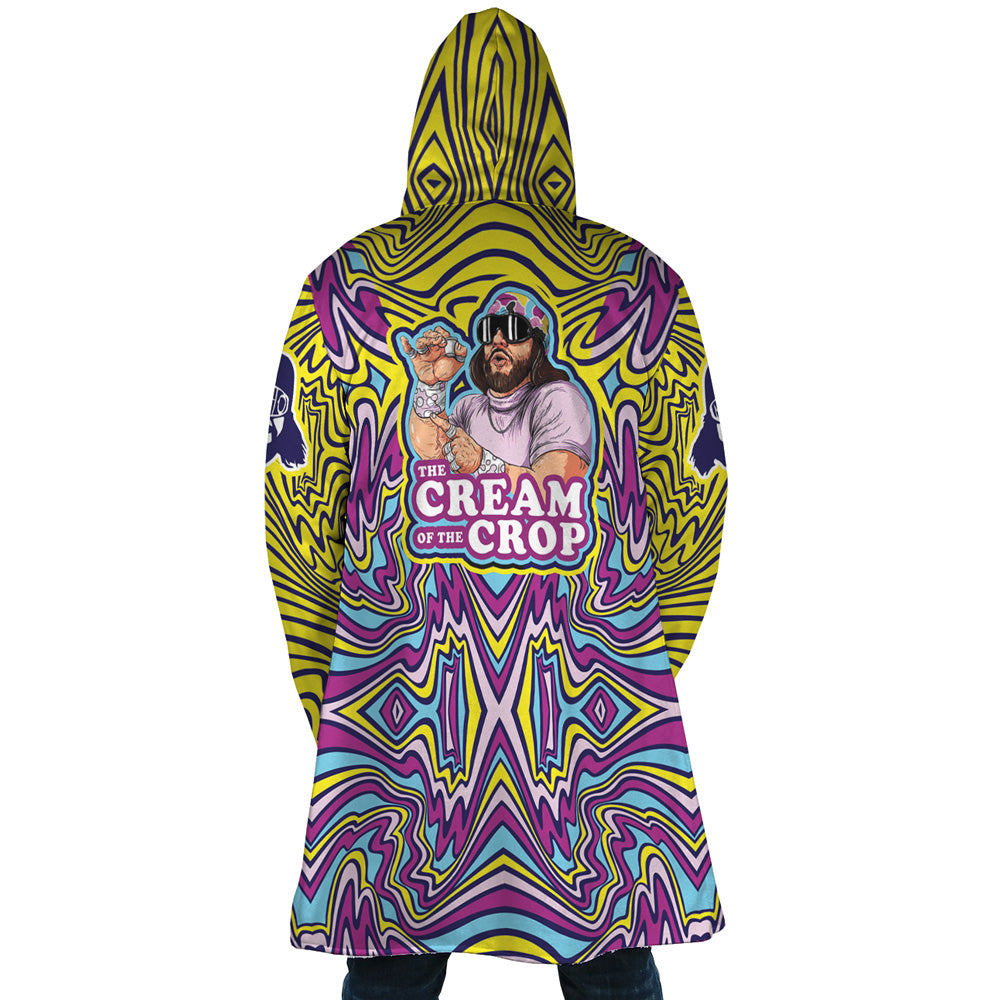 Trippy The Cream of the Crop Randy Savage Pop Culture Hooded Cloak Coats - 2XL