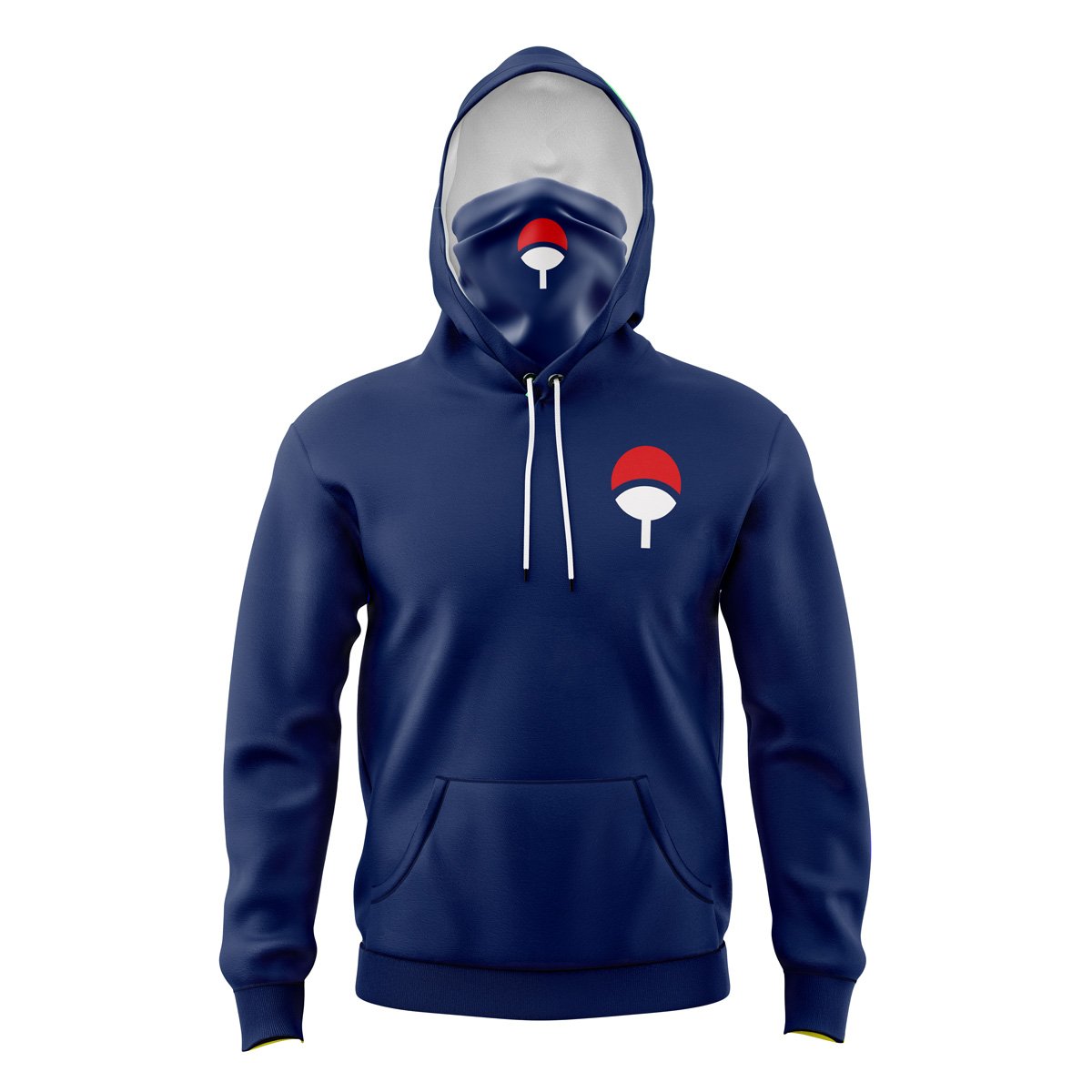 Uchiha Clan Naruto Masked Hoodie - 6XL