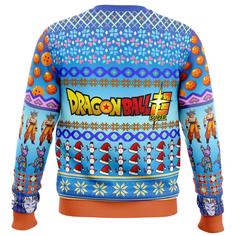 Ultra Instinct Goku Dragon Ball Super Ugly Christmas Sweater - 5XL