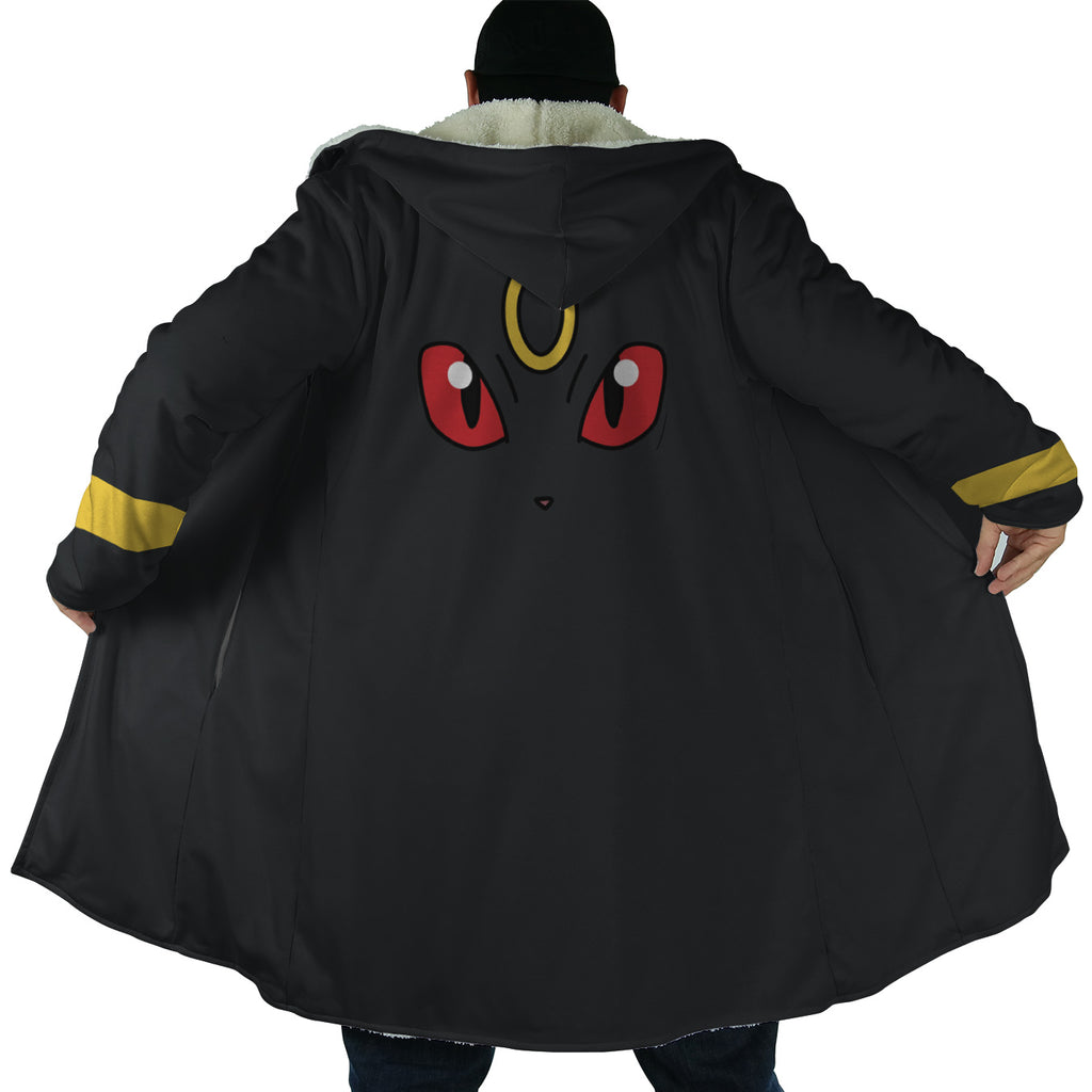 Umbreon Pokemon Hooded Cloak Coats - XL