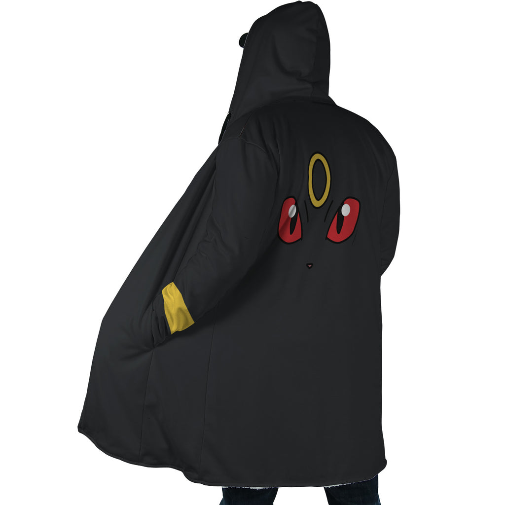 Umbreon Pokemon Hooded Cloak Coats - M