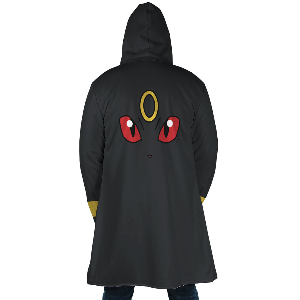 Umbreon Pokemon Hooded Cloak Coats - 3XL