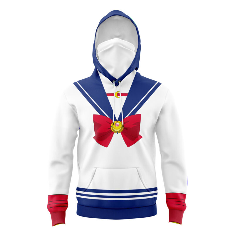 Usagi Tsukino Sailor Moon Masked Hoodie - L