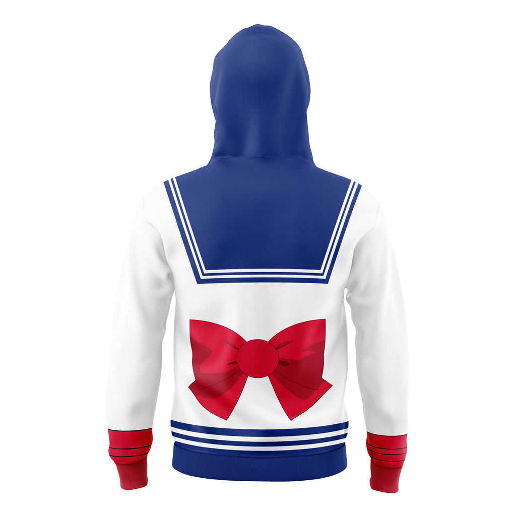 Usagi Tsukino Sailor Moon Masked Hoodie - M