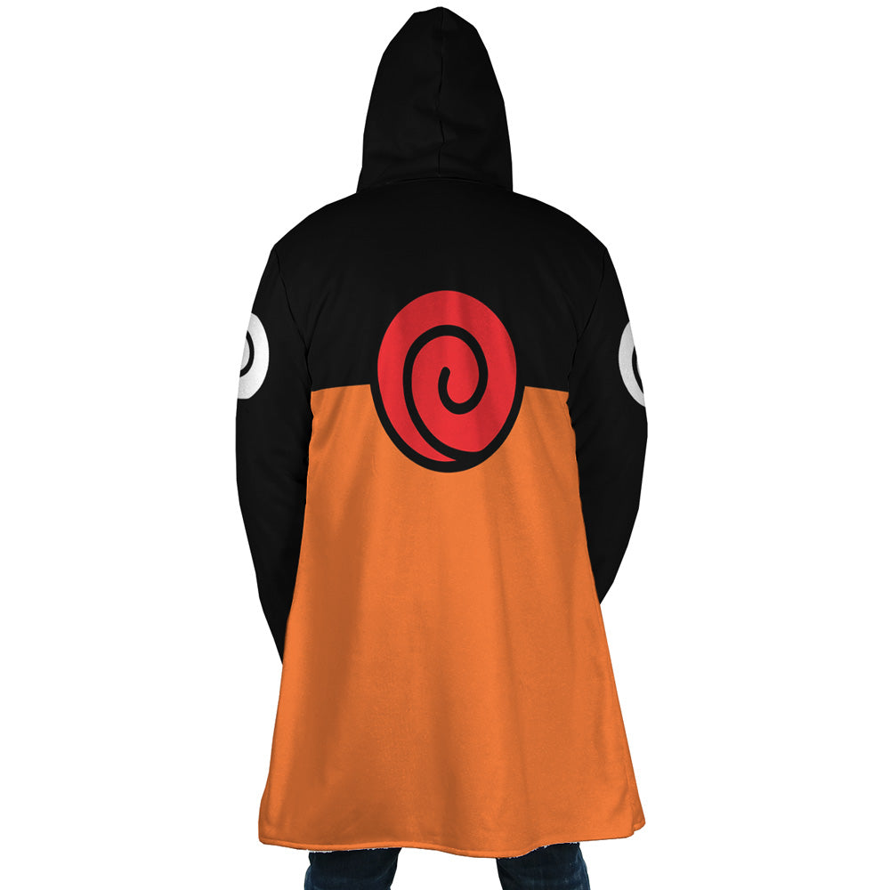 Uzumaki Naruto Hooded Cloak Coat - XL