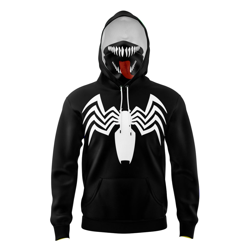 Venom Marvel Comics Masked Hoodie - 6XL