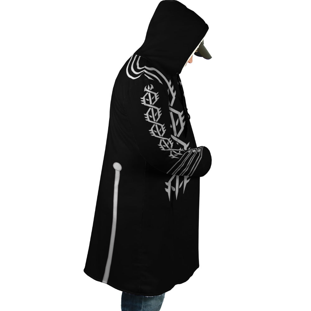Virgil DMC5 Hooded Cloak Coat - M