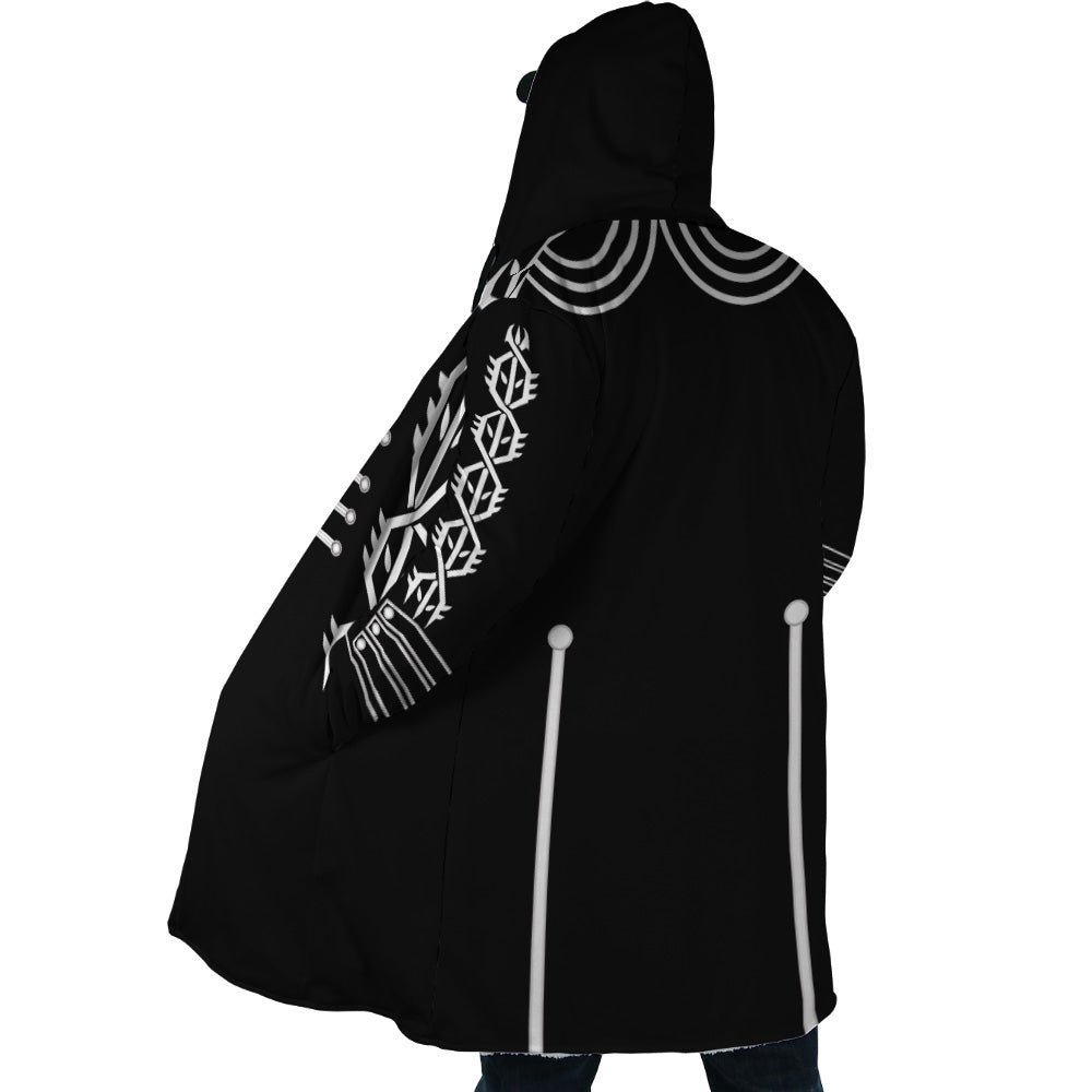 Virgil DMC5 Hooded Cloak Coat - L