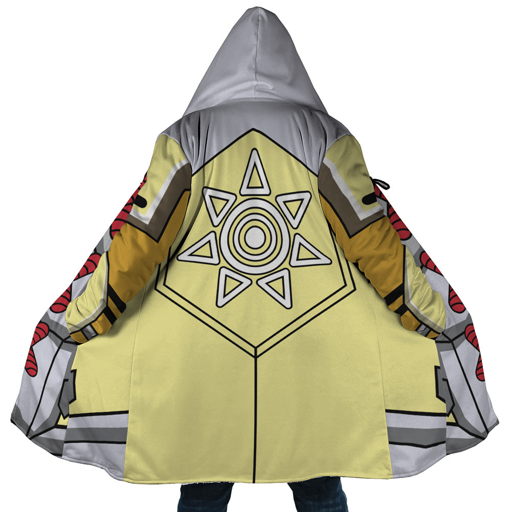 Wargreymon Digimon Hooded Cloak Coat - 5XL