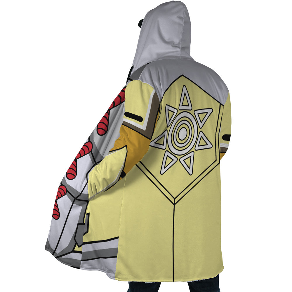Wargreymon Digimon Hooded Cloak Coat - L