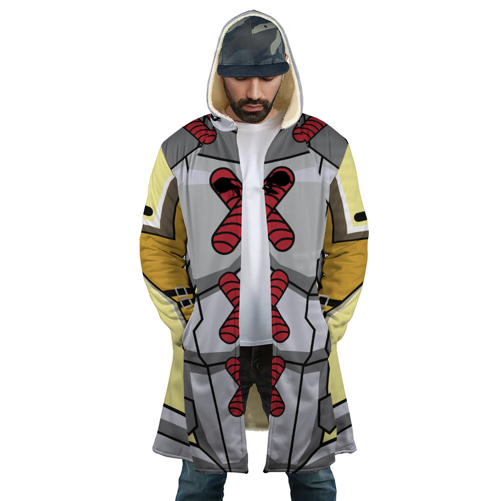 Wargreymon Digimon Hooded Cloak Coat - S