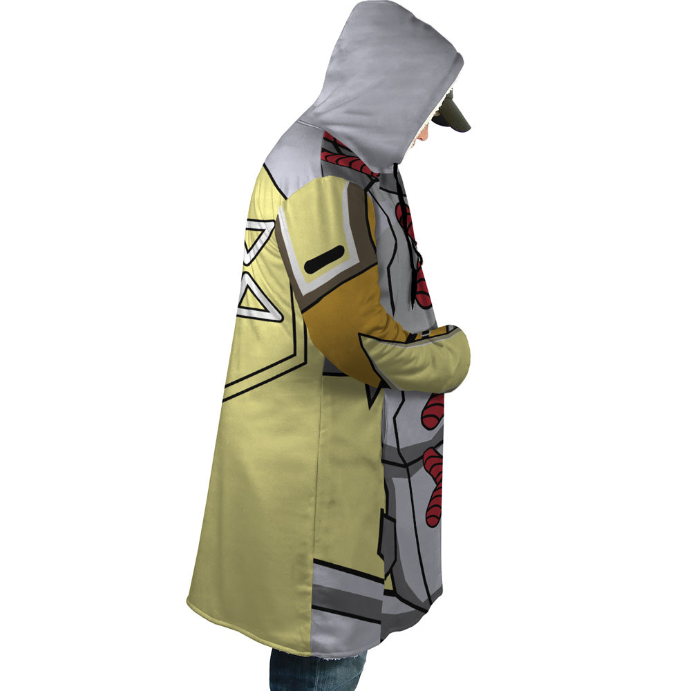 Wargreymon Digimon Hooded Cloak Coat - M
