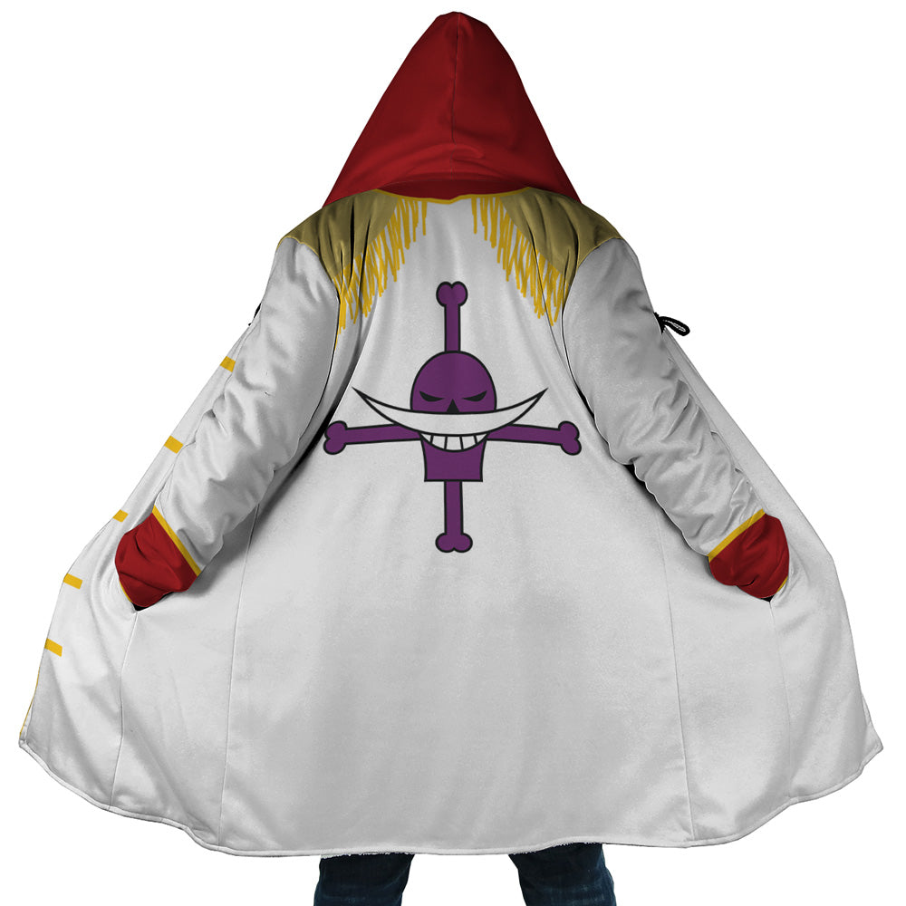 Whitebeard Edward One Piece Hooded Cloak Coat - Most Helpful