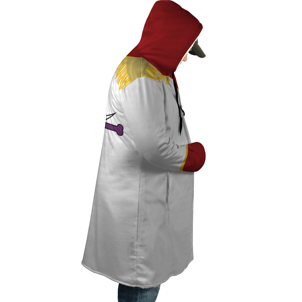 Whitebeard Edward One Piece Hooded Cloak Coat - M