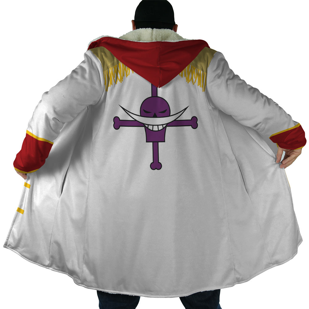 Whitebeard Edward One Piece Hooded Cloak Coat - 2XL