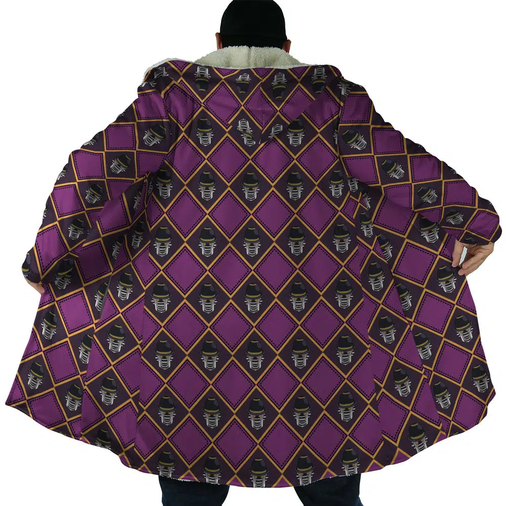 Wonder of U Jojo’s Bizarre Adventure Hooded Cloak Coats - 3XL