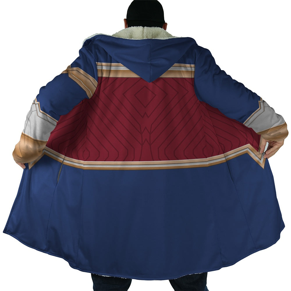 Wonder Woman DC Comics Hooded Cloak Coat - S