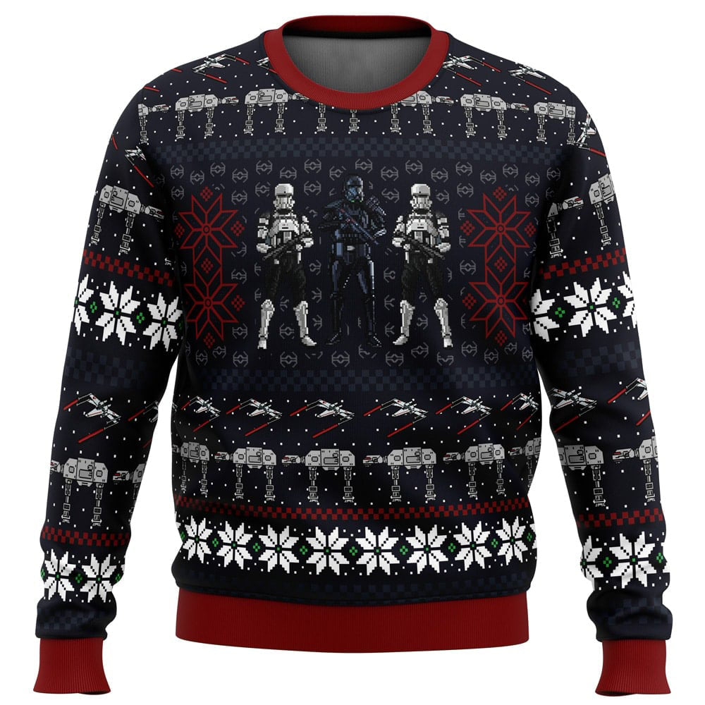 Wrath of the Empire Rogue One Star Wars Ugly Christmas Sweater - 5XL