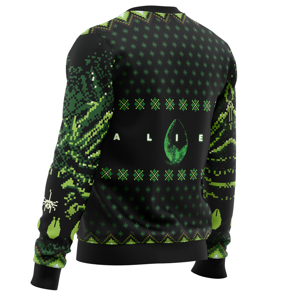Xenomorph Alien Ugly Christmas Sweater - 4XL