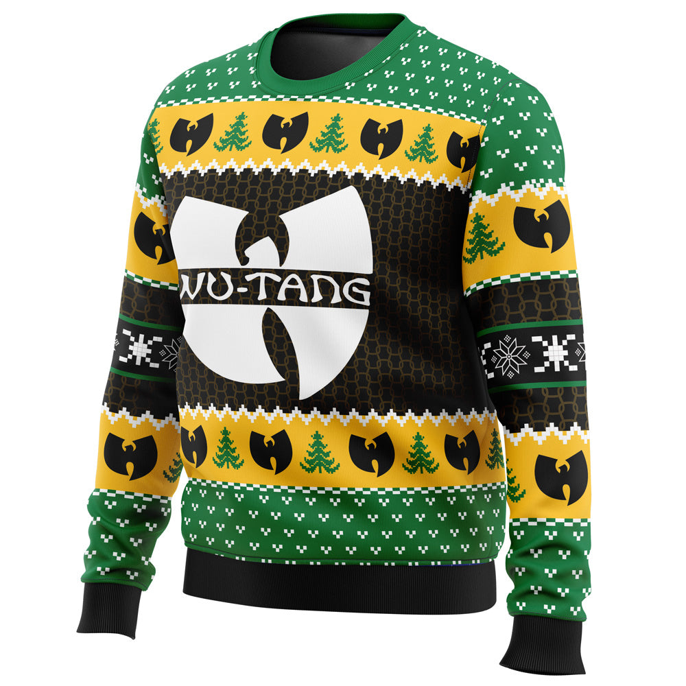 Yah It’s Christmas Time Yo Wu Tang Clan Ugly Christmas Sweater - 3XL