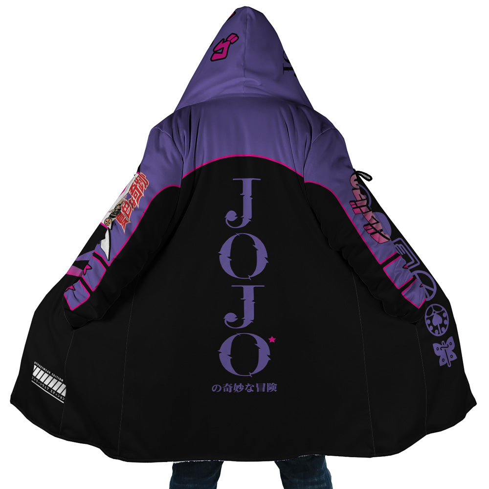 Yare Yare Daze Jojo’s Bizarre Adventure Hooded Cloak Coat - 5XL