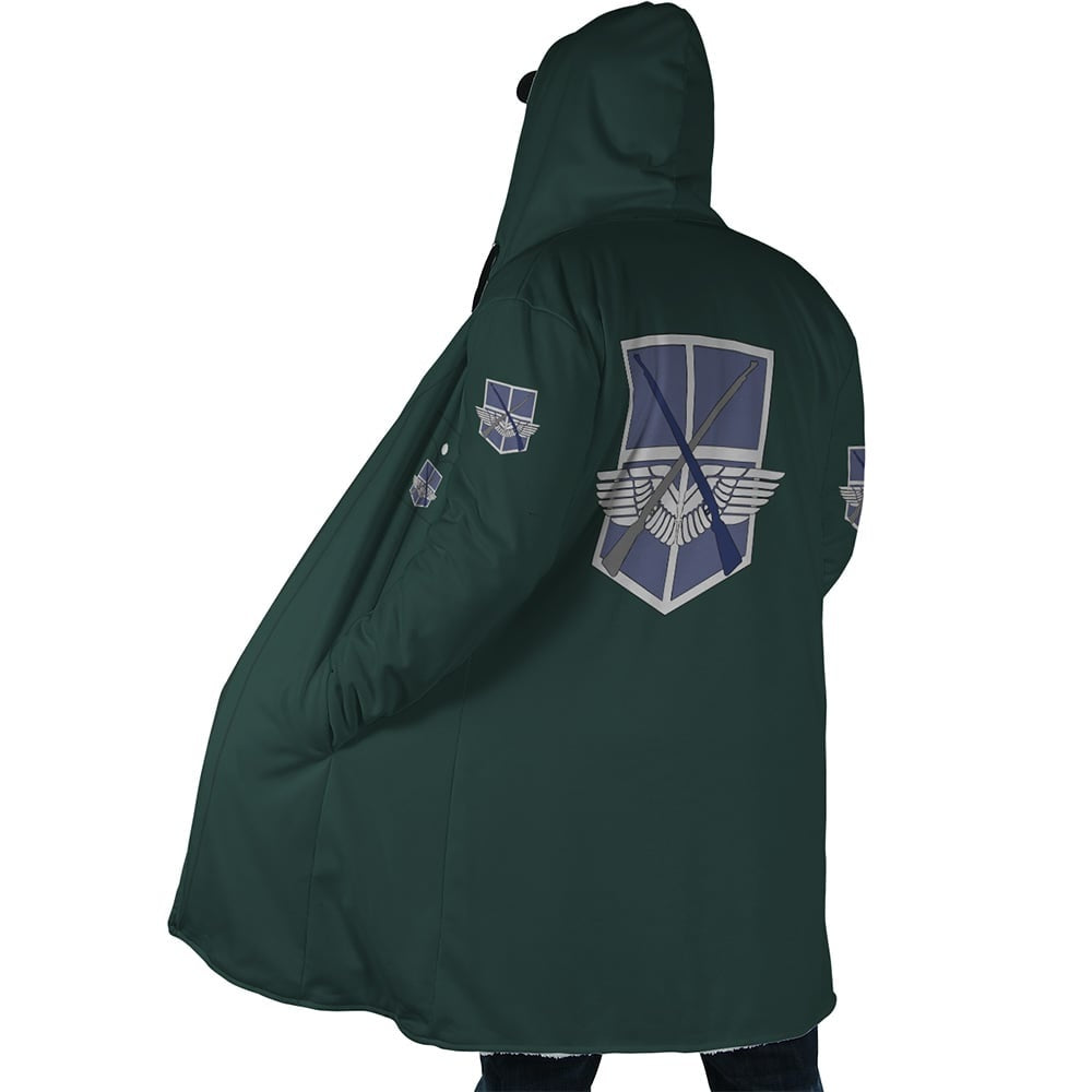 Yeagerist Attack on Titan Hooded Cloak Coat - XL