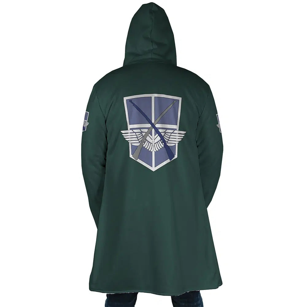 Yeagerist Attack on Titan Hooded Cloak Coat - 2XL
