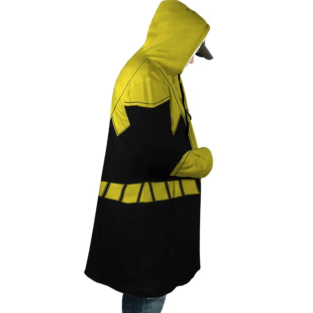 Yellow Lantern DC Comics Hooded Cloak Coat - M