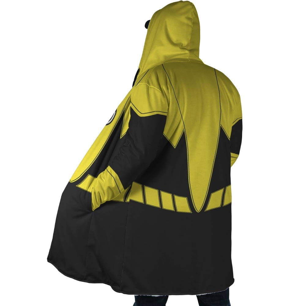 Yellow Lantern DC Comics Hooded Cloak Coat - L