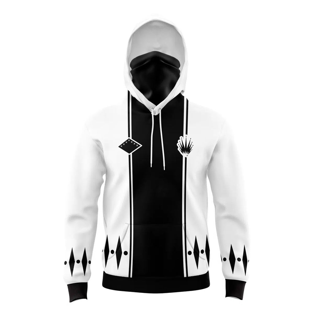 Zaraki Kenpachi Bleach Masked Hoodie - 6XL