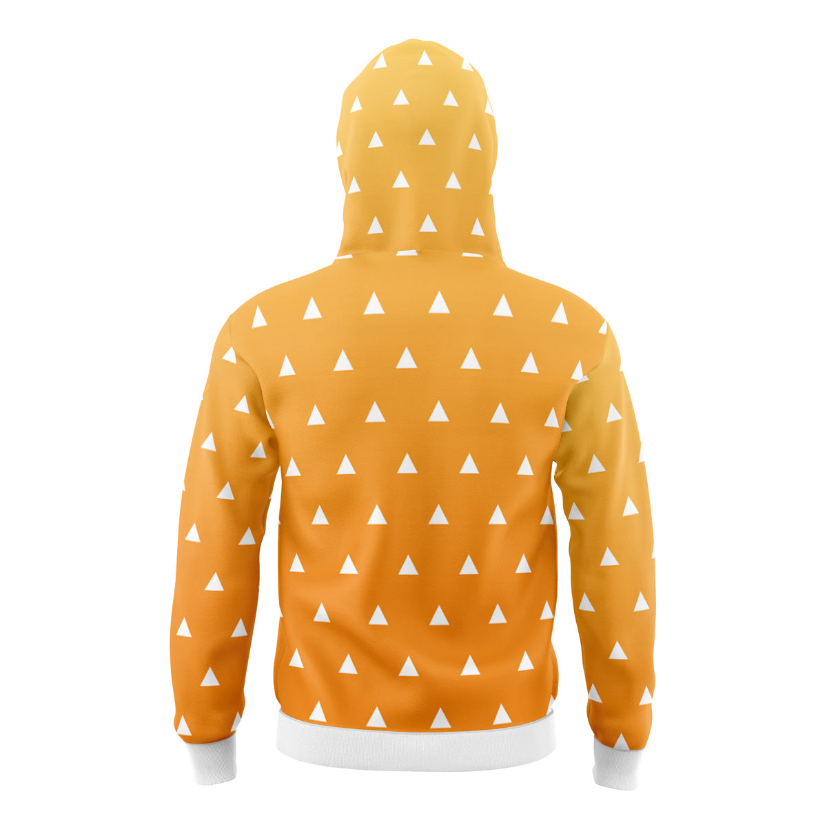 Zenitsu Agatsuma Demon Slayer Masked Hoodie - L