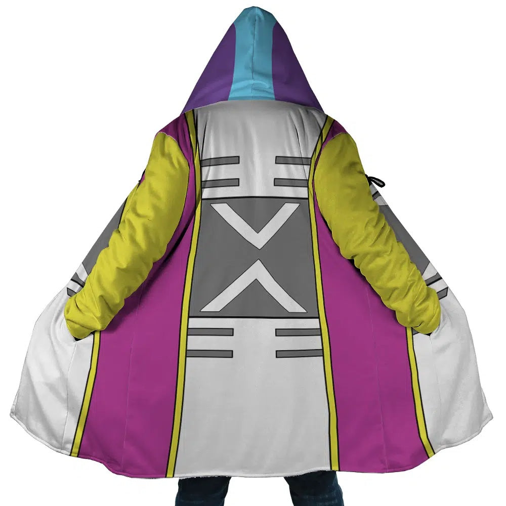 Zeno Sama Dragon Ball Hooded Cloak Coat - 5XL
