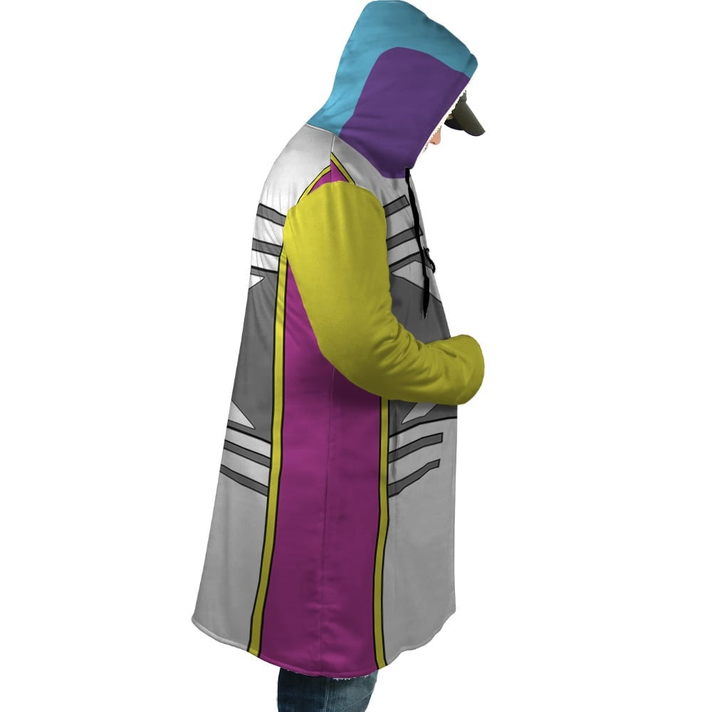 Zeno Sama Dragon Ball Hooded Cloak Coat - M