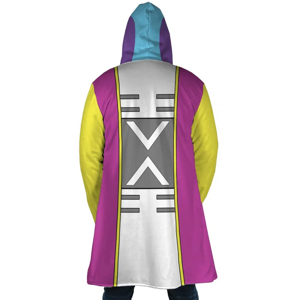 Zeno Sama Dragon Ball Hooded Cloak Coat - XL