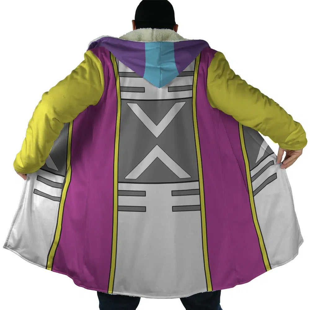 Zeno Sama Dragon Ball Hooded Cloak Coat - 2XL