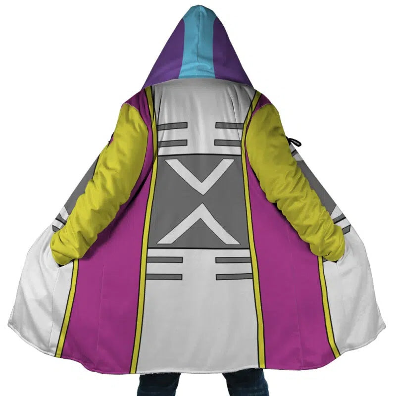 Zeno Sama Dragon Ball Hooded Cloak Coat - 3XL
