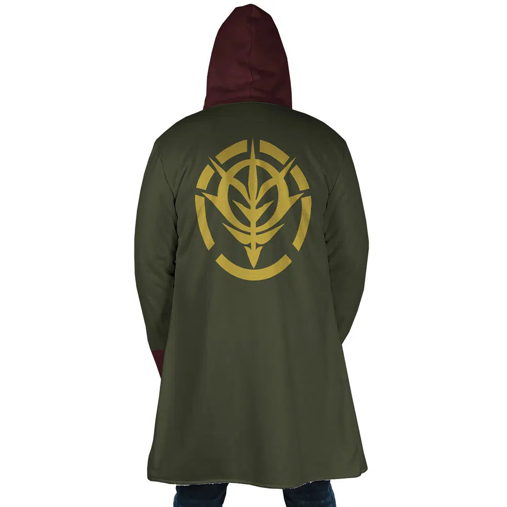 Zeon Uniform Gundam Hooded Cloak Coats - 2XL