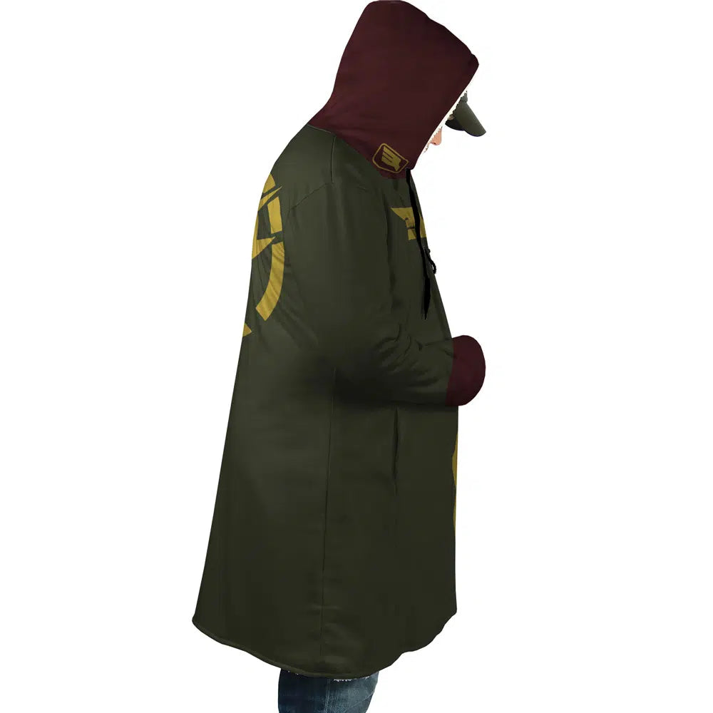 Zeon Uniform Gundam Hooded Cloak Coats - L