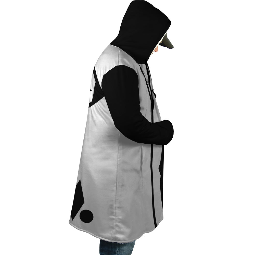 Zero Division The Royal Guard Bleach Hooded Cloak Coat - M